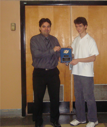 Max Ohayon (Director) & Stephane Tetreault ( Recipient of LMS Center Award) Max Ohayon (Director) & Stephane Tetreault ( Recipient of LMS Center Award)